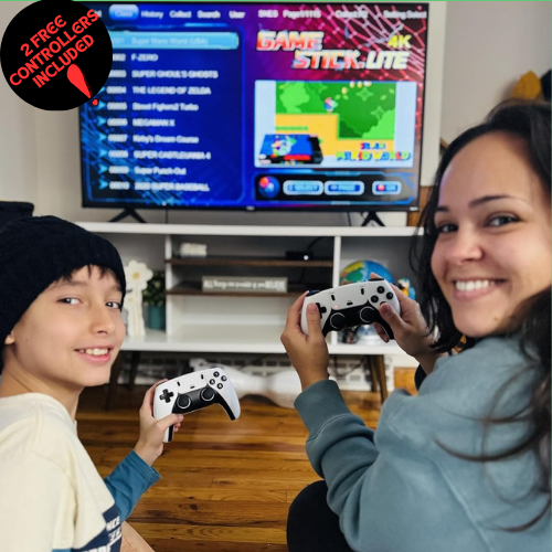 WIRELESS RETRO PRO GAMING CONSOLE(2 Free Controllers Included)