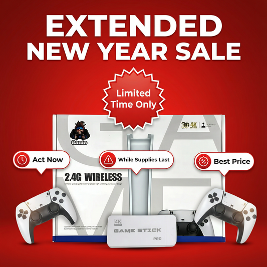 Spectrum Shop™ - WIRELESS CONSOLE 60,000+ LICENSED GAMES + 2 FREE CONTROLLERS