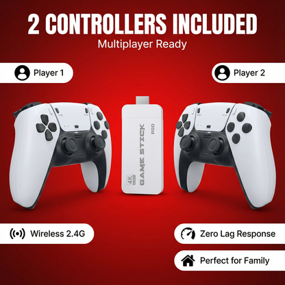 Spectrum Shop™ - WIRELESS CONSOLE 60,000+ LICENSED GAMES + 2 FREE CONTROLLERS